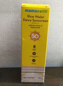 Mamaearth Rice Water Dewy Sunscreen SPF 50 Pack 2