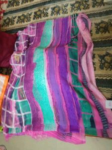 Colorful Patterned Saree