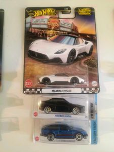 hot wheels Maserati set of 3