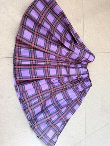 Plaid Mini Skirt