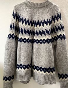 Patterned Knit Cardigan