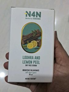 N4N  Lemon Peel Day Serum + Face Cream Combo
