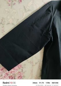 Office Wear Black Shirt