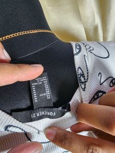 Forever 21 Fitted Ribbed Tshirt