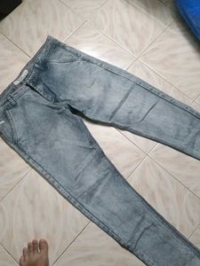 Stylish Grey Denim Jeans