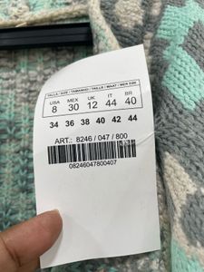 🏔️ZARA Statement Cardigan!🥶AZTEC FROST