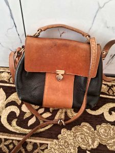 Vintage Leather Sling Bag