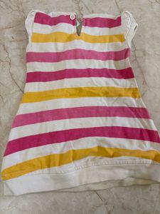Cute Striped Bunny Dress