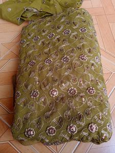 Olive Saree