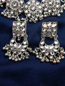 Stunning Silver Oxidised Jewellery Set