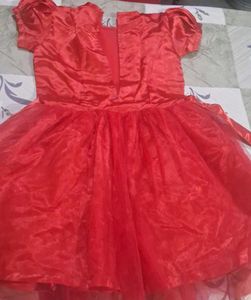 Red Silk Dress
