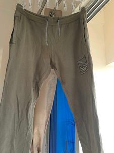 Comfortable Olive Green Track Pants