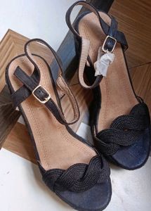 Black Ankle Strap Heels