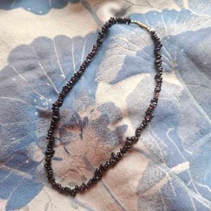 Garnet Handmade Beaded Necklace