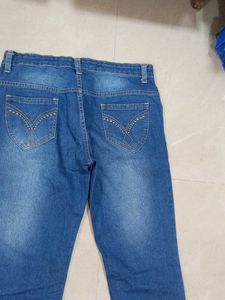Stylish Blue Denim Jeans