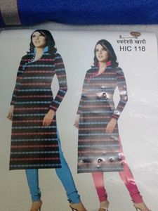 Striped Khadi Kurti