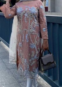 Pakistani Suit Designer Full Beaded Kurti Set