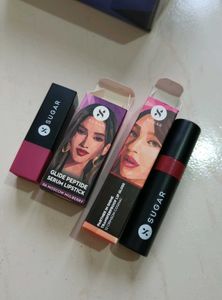 SUGAR Lipstick & Lip Gloss Set