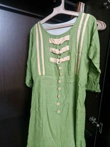 Green Style Kurti