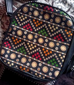 Black Sling Bag Ethnic