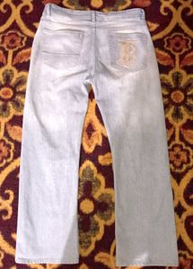 1000%authentic customised levis bootcut jeans