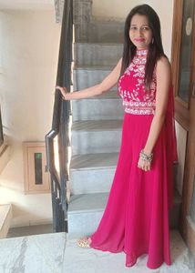 Crop Top Sharara Set
