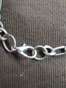 Silver Figaro Chain Bracelet