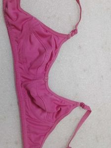 Pink Cotton Everyday Bra