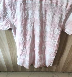 Pink &amp; White Striped Shirt 💜