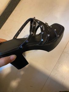 Y2k Date 💕Westside Studded Platform Heels