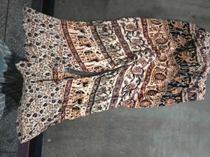 Patterned Casual Pants