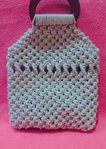 Macrame Tote Bag