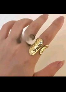 Anti tarnish gold ring 🔥