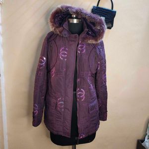 Korean Jackets With Fur Hood