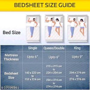 Double Bedsheet With 2 Matching Pillow Covers