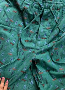 Men Nightsuit Green