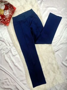 💙Navy Blue Straight Formal/Office Pants💙