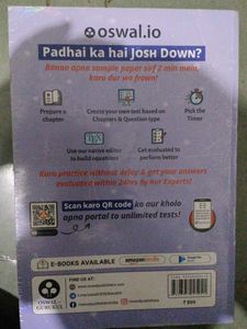 Oswal  Class 12th Cbse (PCM) 10 Years Solved Pyqs