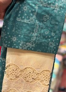 Cotton Kameez Chicken Pajame