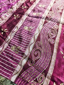 Rare Pure Silk Lambani Stitch