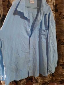 Oversized Blue Shirt