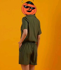 Olive Green Jumpsuit