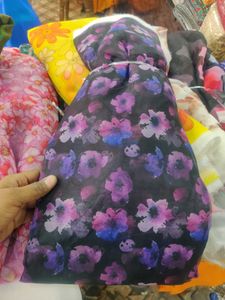 Digital Print Organza Fabric