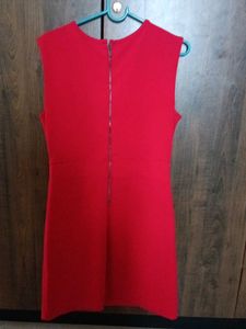 Red Sleeveless Dress