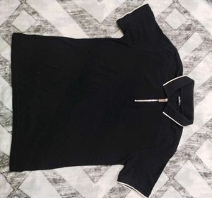 Stylish Black Polo Shirt