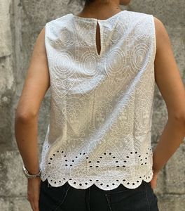 White Casual Top