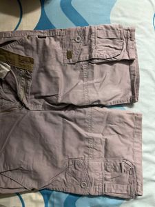 Unisex 6 Pockets Cargo Shorts