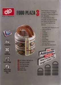 Food Plaza 3 - Insulated Executive Tiffin Boxes