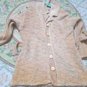 Vintage Style Button-Down Cardigan