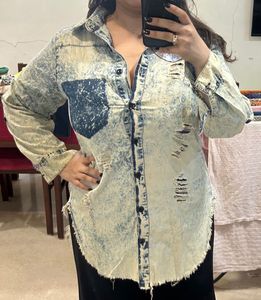 Plus Size - Thrill Demin Shirt - Not Worn